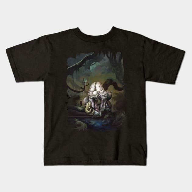 The Killer Rabbit Kids T-Shirt by Abstract